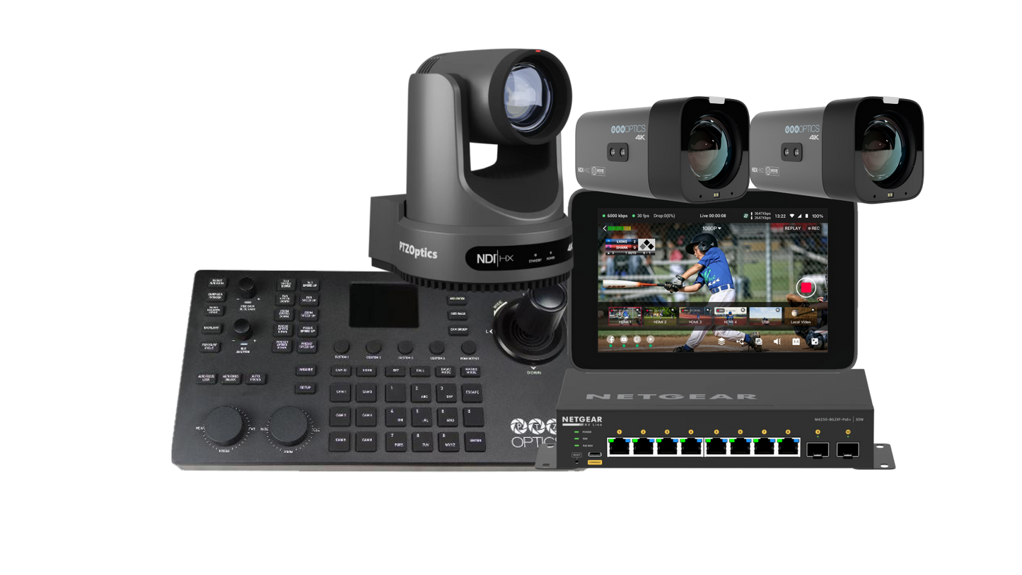 PTZOptics YoloBox Ultra Netgear Sports Bundle