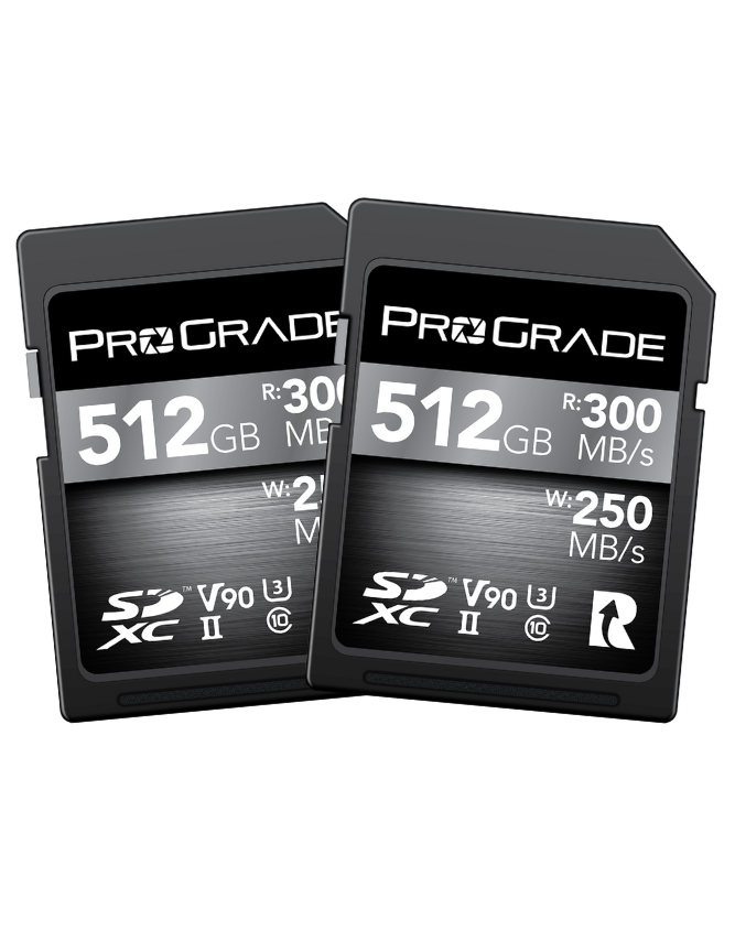 ProGrade Digital SDXC UHS-II V90 300R Cobalt Memory Card