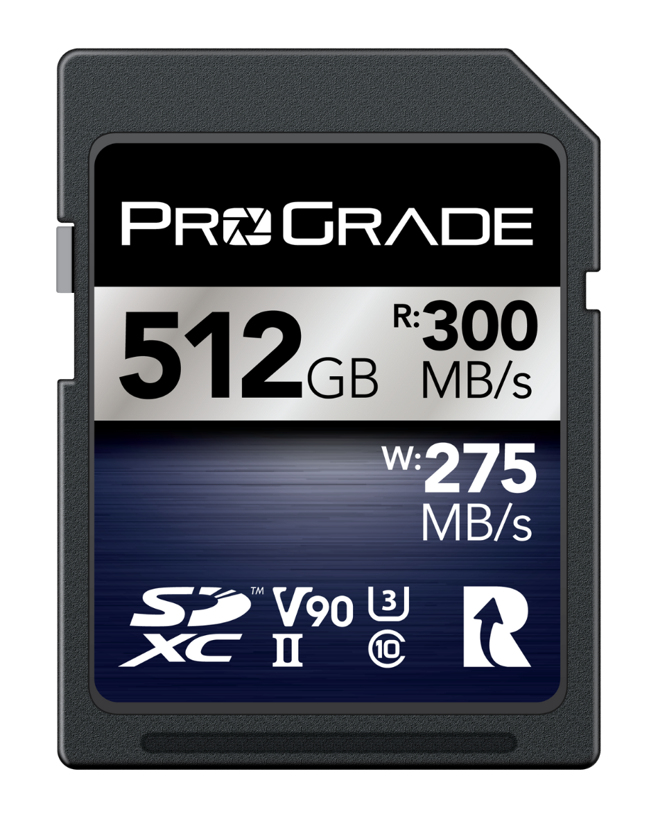 ProGrade Digital SDXC UHS-II V90 300R Iridium Memory Card