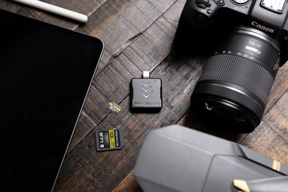 SDXC/microSDXC UHS-II Dual-Slot Mobile Card Reader USB-C 3.2 (PGM0.5)