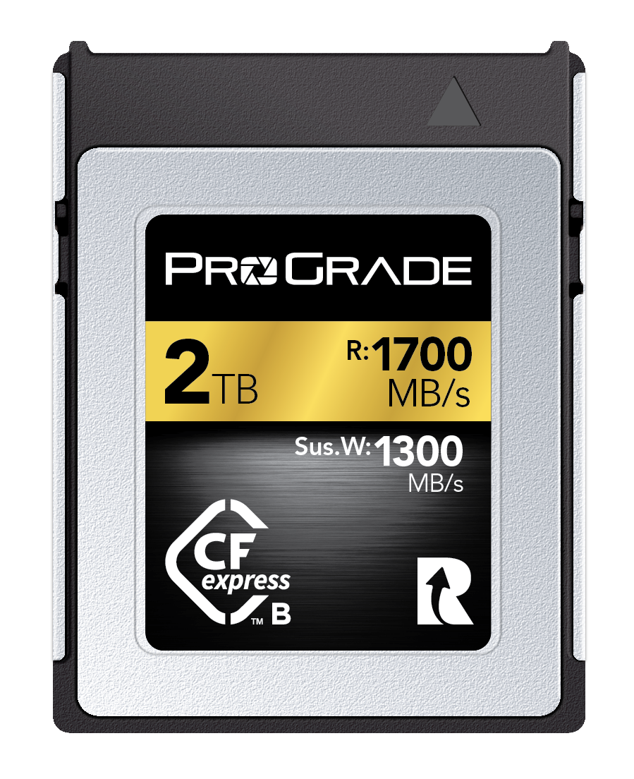 ProGrade Digital CFexpress™ 2.0 Type B Memory Card (Gold) 1700