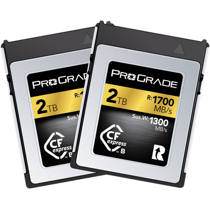 ProGrade Digital CFexpress™ 2.0 Type B Memory Card (Gold) 1700