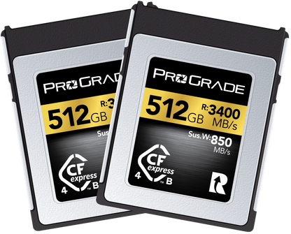 ProGrade Digital CFexpress™ Type B 4.0 Memory Card (Gold)