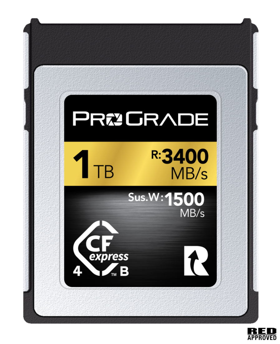 ProGrade Digital CFexpress™ Type B 4.0 Memory Card (Gold)