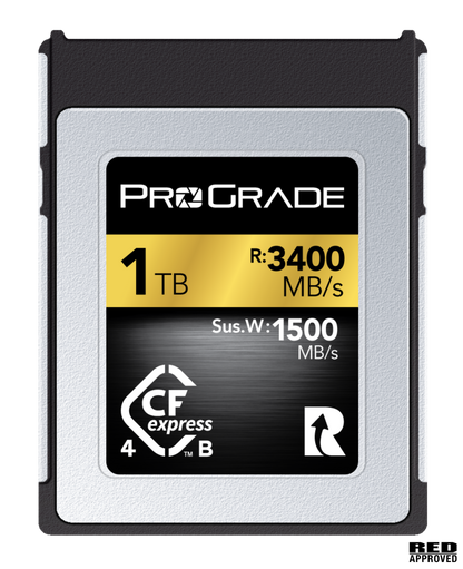 ProGrade Digital CFexpress™ Type B 4.0 Memory Card (Gold)