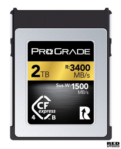 ProGrade Digital CFexpress™ Type B 4.0 Memory Card (Gold)