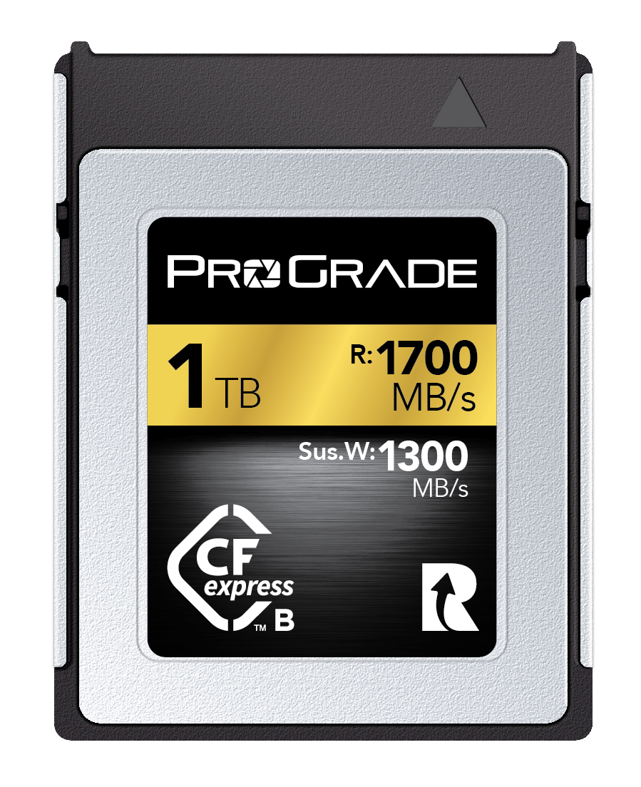 ProGrade Digital CFexpress™ 2.0 Type B Memory Card (Gold) 1700