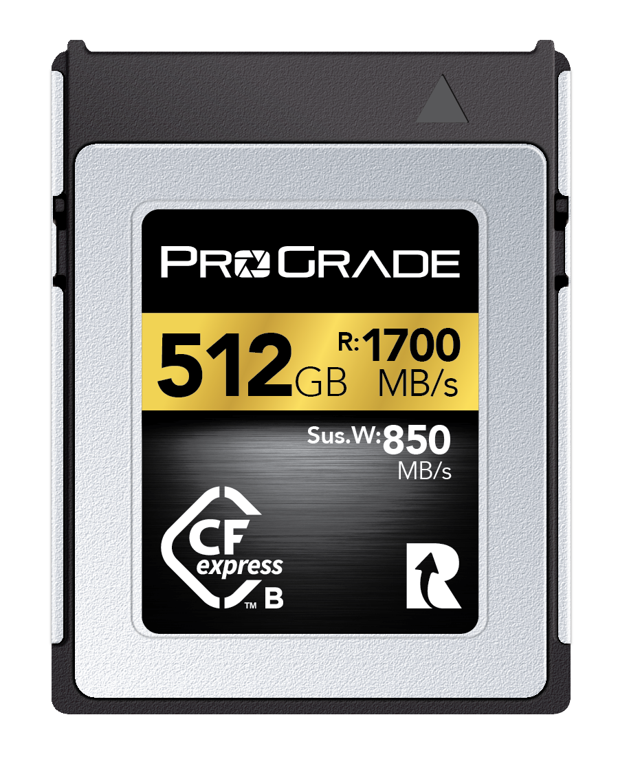 ProGrade Digital CFexpress™ 2.0 Type B Memory Card (Gold) 1700