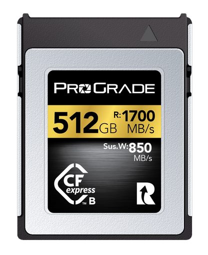 ProGrade Digital CFexpress™ 2.0 Type B Memory Card (Gold) 1700