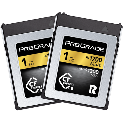 ProGrade Digital CFexpress™ 2.0 Type B Memory Card (Gold) 1700