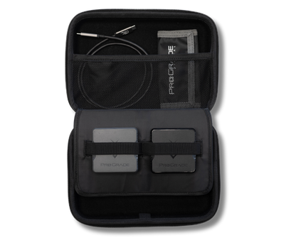 Accessory Case for Readers, SSD and Cables | Hard-Sided