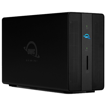 OWC Gemini Thunderbolt (USB-C) Dock and Dual-Drive SSD RAID External Storage Solution 8TB