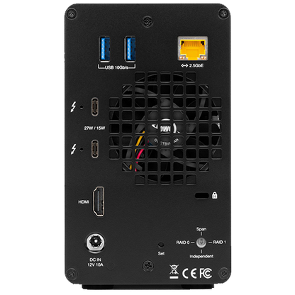 OWC Gemini Thunderbolt (USB-C) Dock and Dual-Drive SSD RAID External Storage Solution 8TB