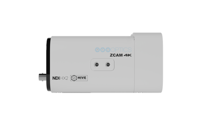 PTZOptics Studio 4K 12x Zoom Box Camera (White)