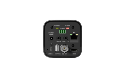 PTZOptics Studio 4K 20x Zoom Box Camera (Gray)