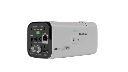 PTZOptics Studio 4K 20x Zoom Box Camera (White)
