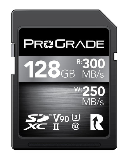 ProGrade Digital SDXC UHS-II V90 300R Cobalt Memory Card