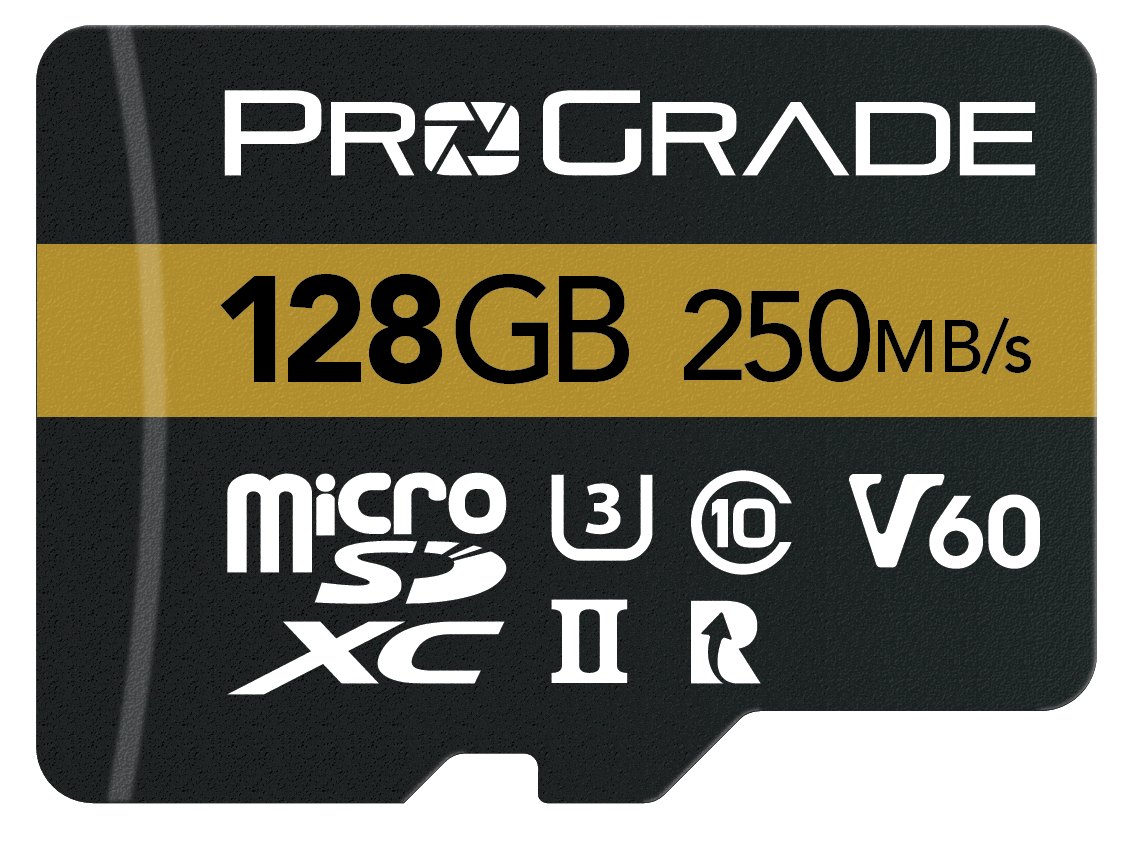 microSDXC UHS-II V60 Memory Card (250MBps)