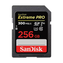 SanDisk 256GB Extreme PRO UHS-II SDHC Memory Card (V90 Rated)