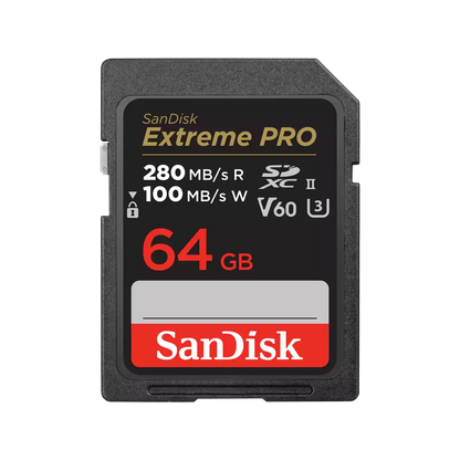 SanDisk Retail SanDisk Extreme PRO SDXC™ UHS-II Card - 64GB