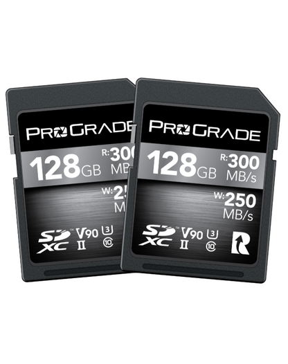 ProGrade Digital SDXC UHS-II V90 300R Cobalt Memory Card