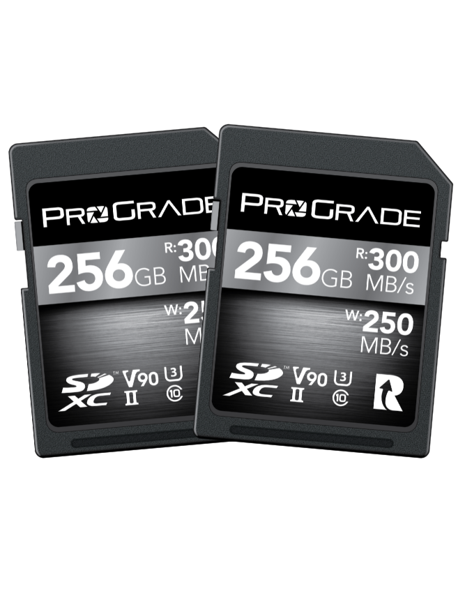 ProGrade Digital SDXC UHS-II V90 300R Cobalt Memory Card