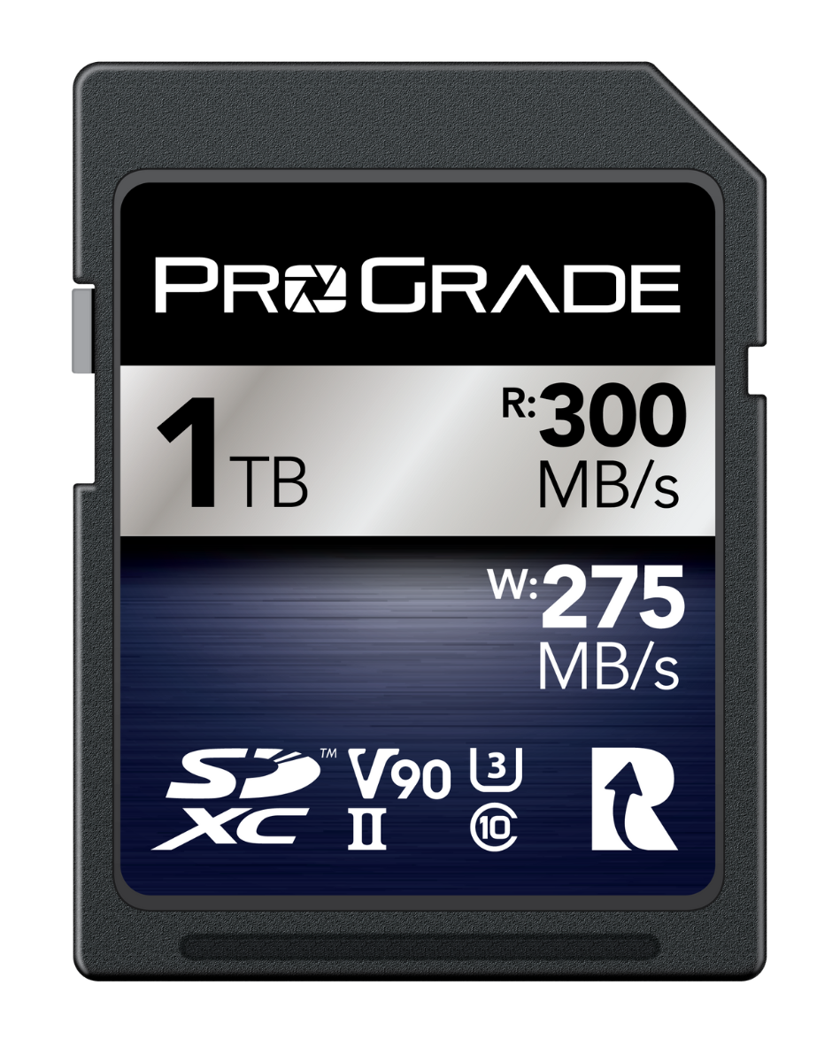 ProGrade Digital SDXC UHS-II V90 300R Iridium Memory Card