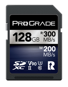 ProGrade Digital SDXC UHS-II V90 300R Iridium Memory Card