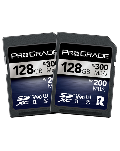 ProGrade Digital SDXC UHS-II V90 300R Iridium Memory Card