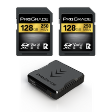 ProGrade Digital SD V60 2-pack & Reader Bundle