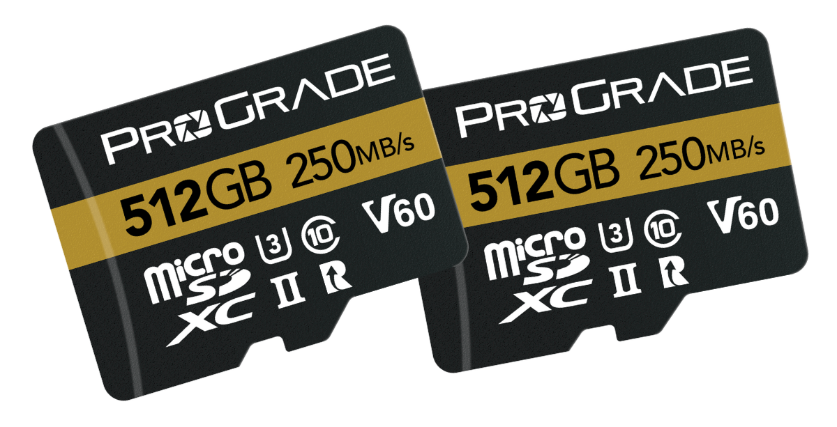 microSDXC UHS-II V60 Memory Card (250MBps)