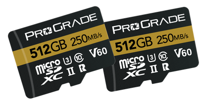 microSDXC UHS-II V60 Memory Card (250MBps)