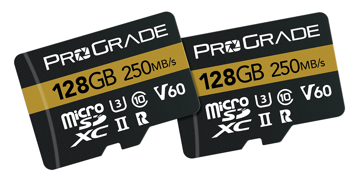 microSDXC UHS-II V60 Memory Card (250MBps)