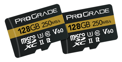 microSDXC UHS-II V60 Memory Card (250MBps)