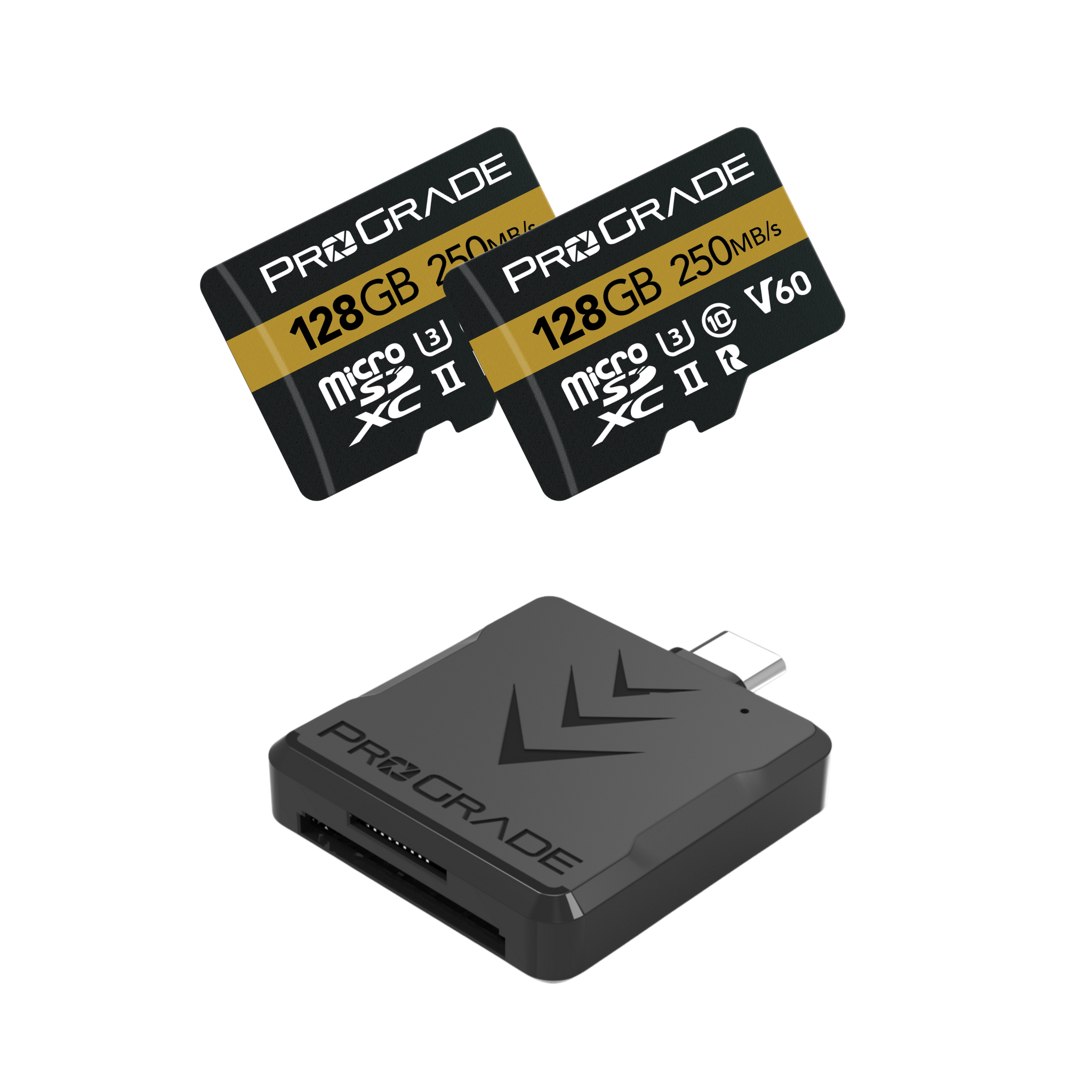 MicroSD Card and Mobile Reader Bundle (PGM0.5)